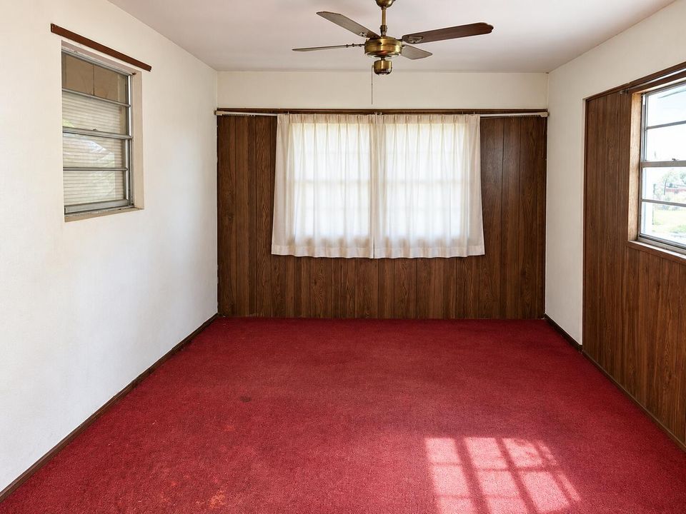 Enclosed garage