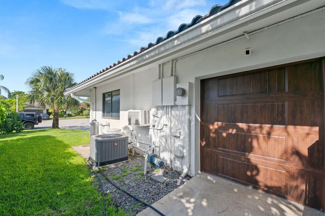 Golf cart garage.side