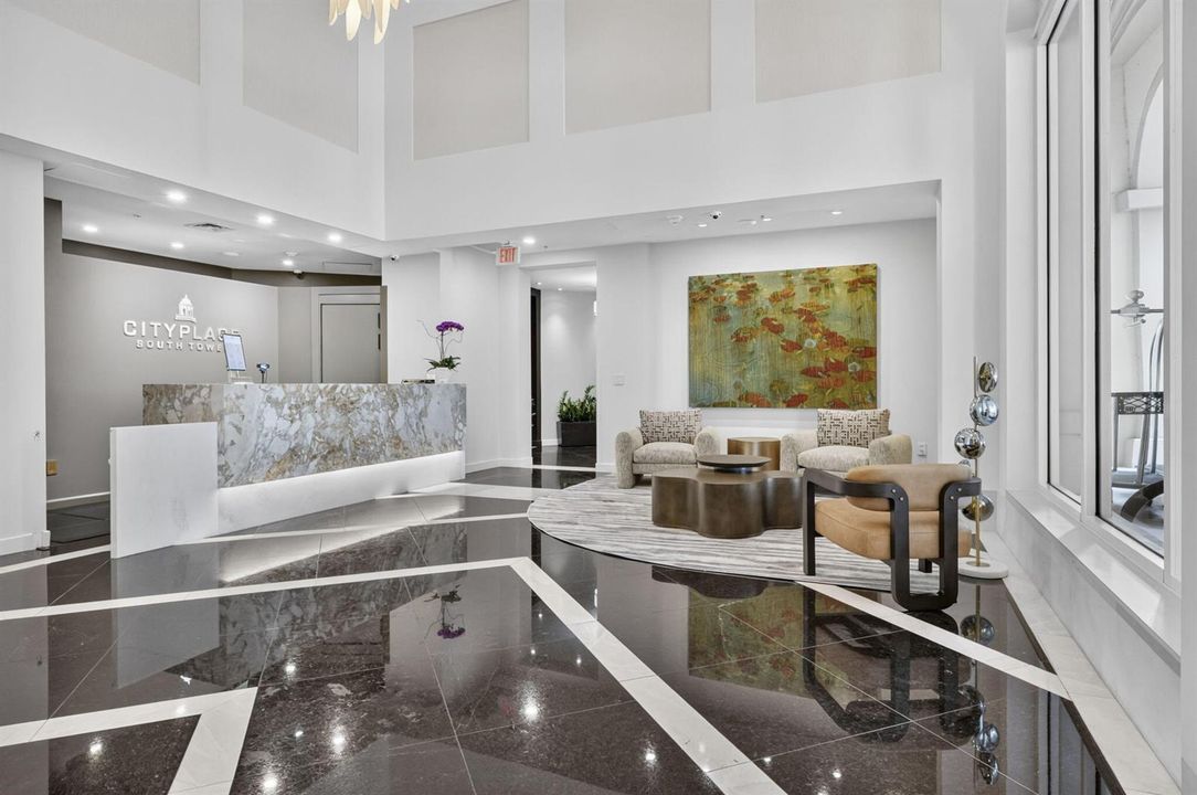 Newly Remodeled Main Lobby