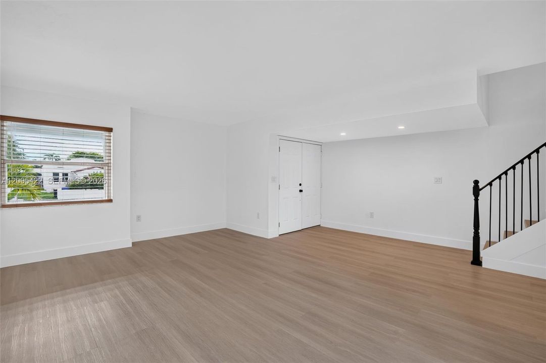 View from Living to Entry.
