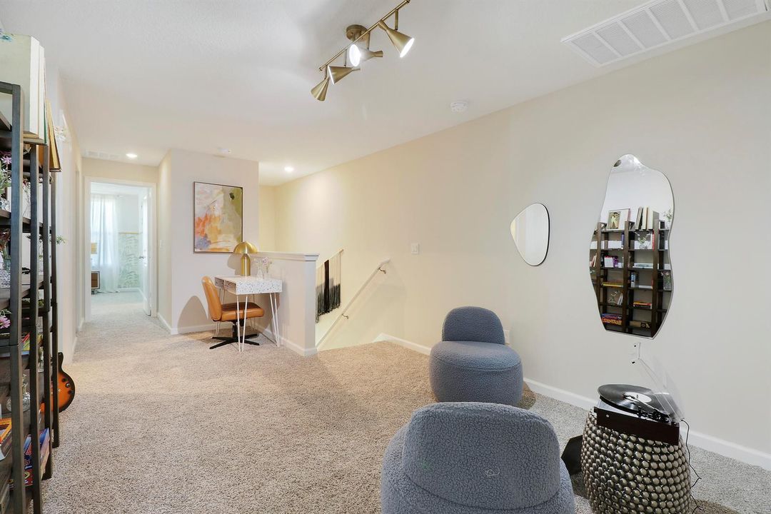 Loft sitting area, second view