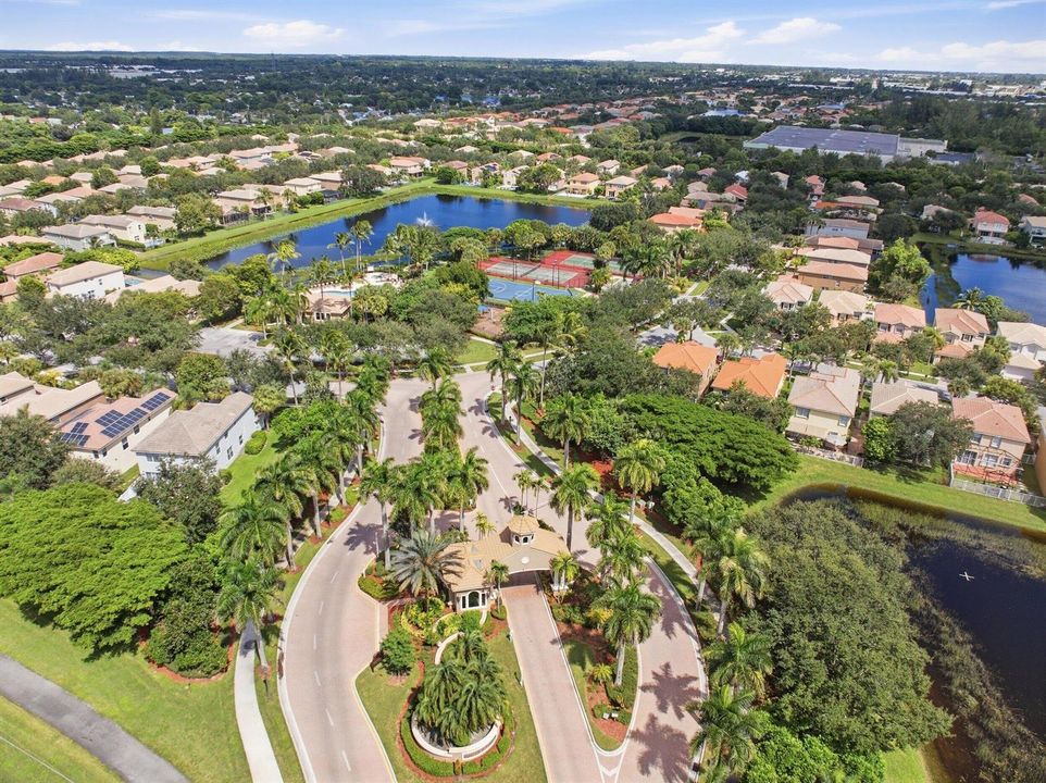 Entrance Aerial