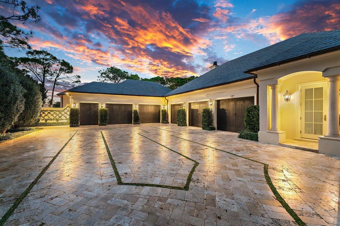 Motor Court with Six Garages
