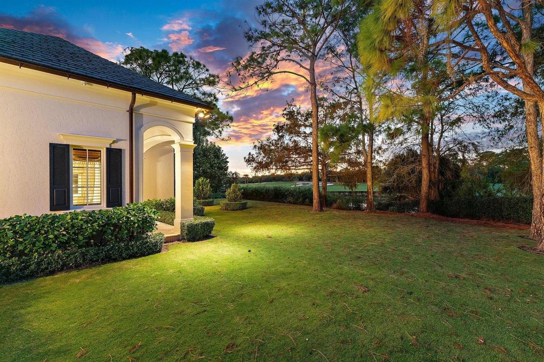 Rear Lawn