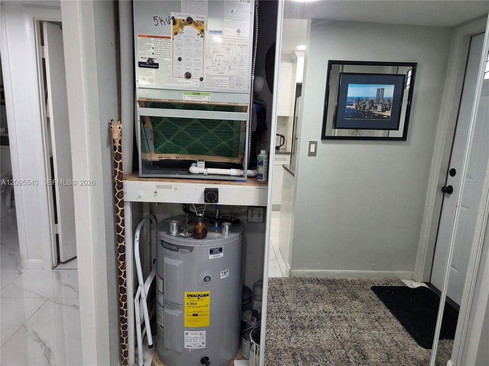 Brand new Ac and water heater