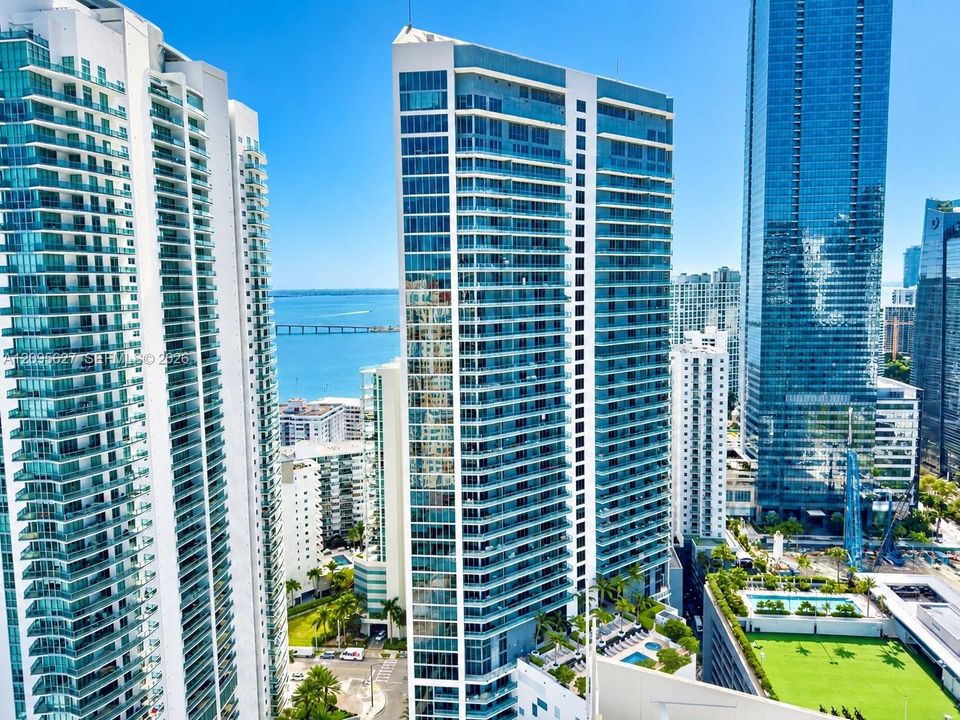 Neighboring towers and city views