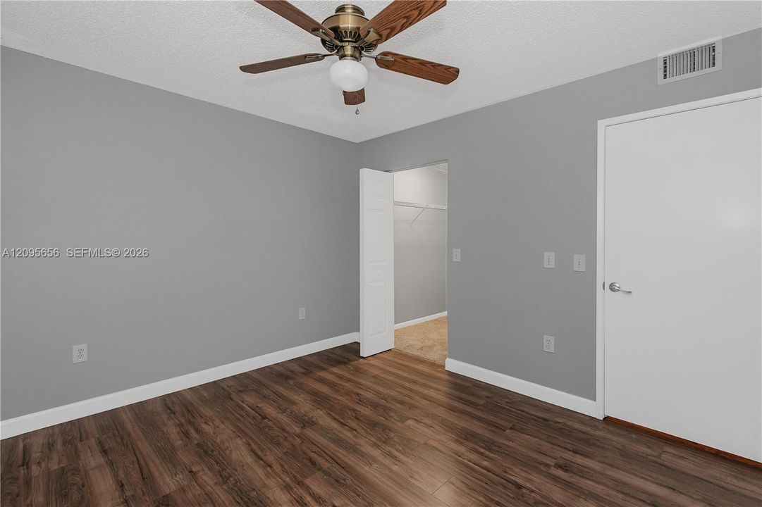 Second Bedroom w/Closet Door Open12 x 10.9
