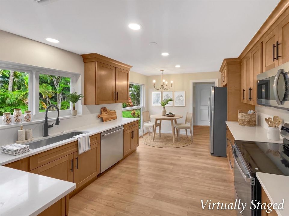 Kitchen_Virtually Staged