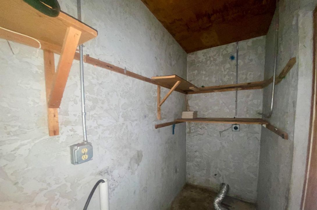 laundry area