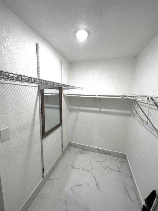 master bed walk in closet