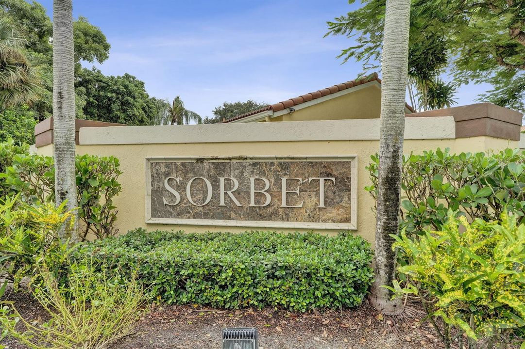 Sorbet sign