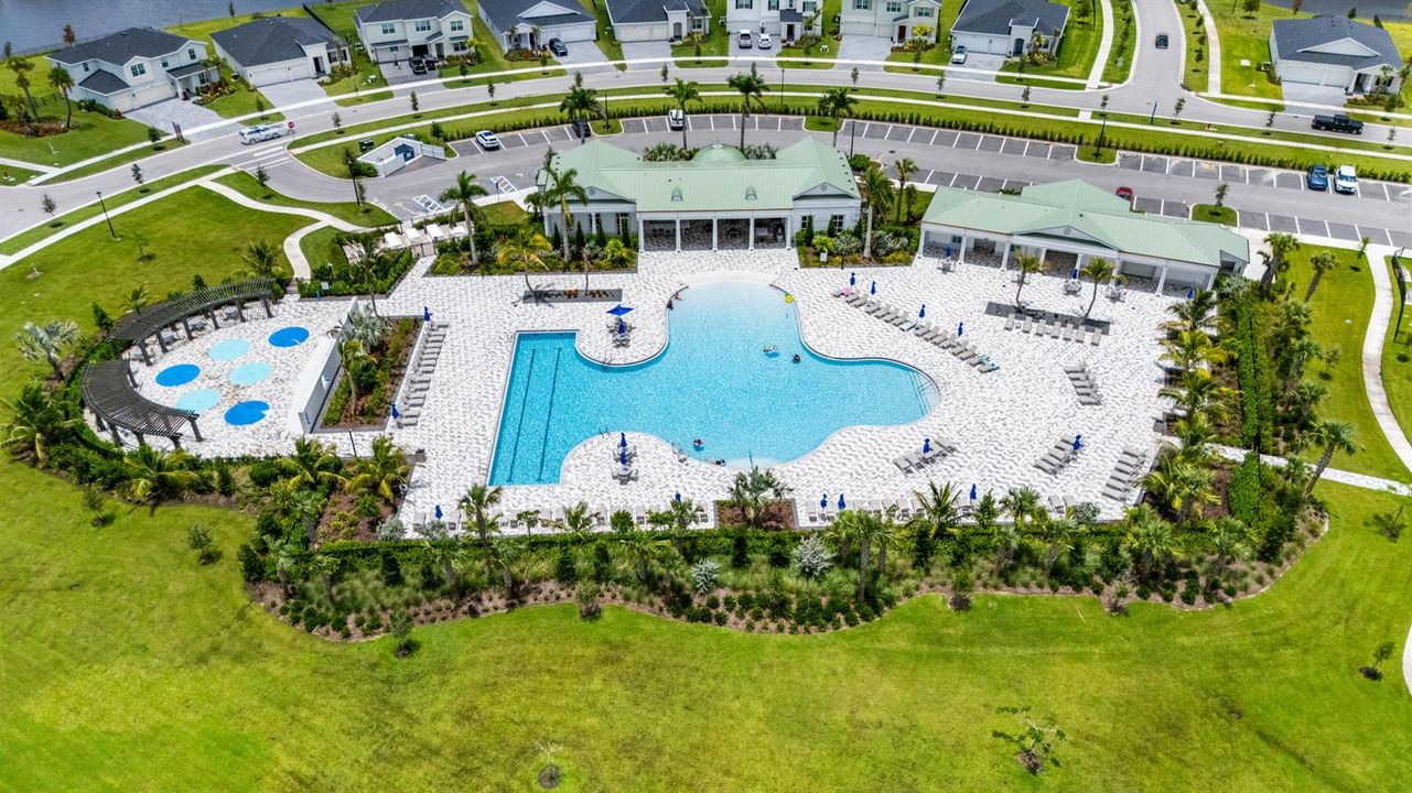Pool and Kids Playground