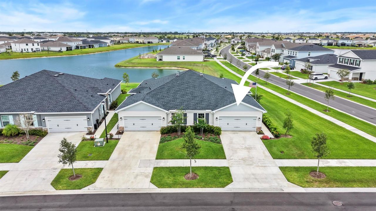 Extended driveway