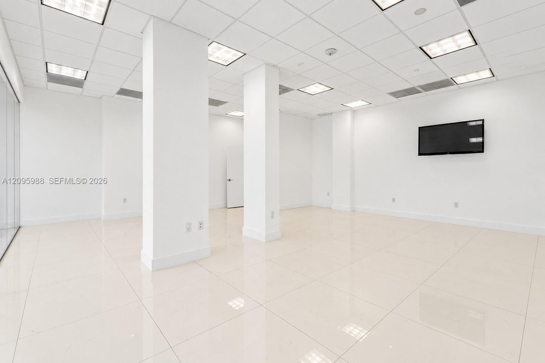 Main area, rear corner