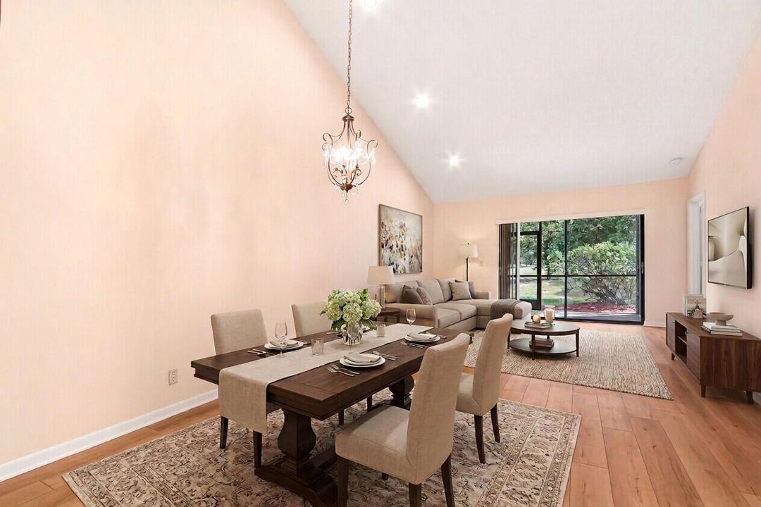 Living Room Virtually Staged
