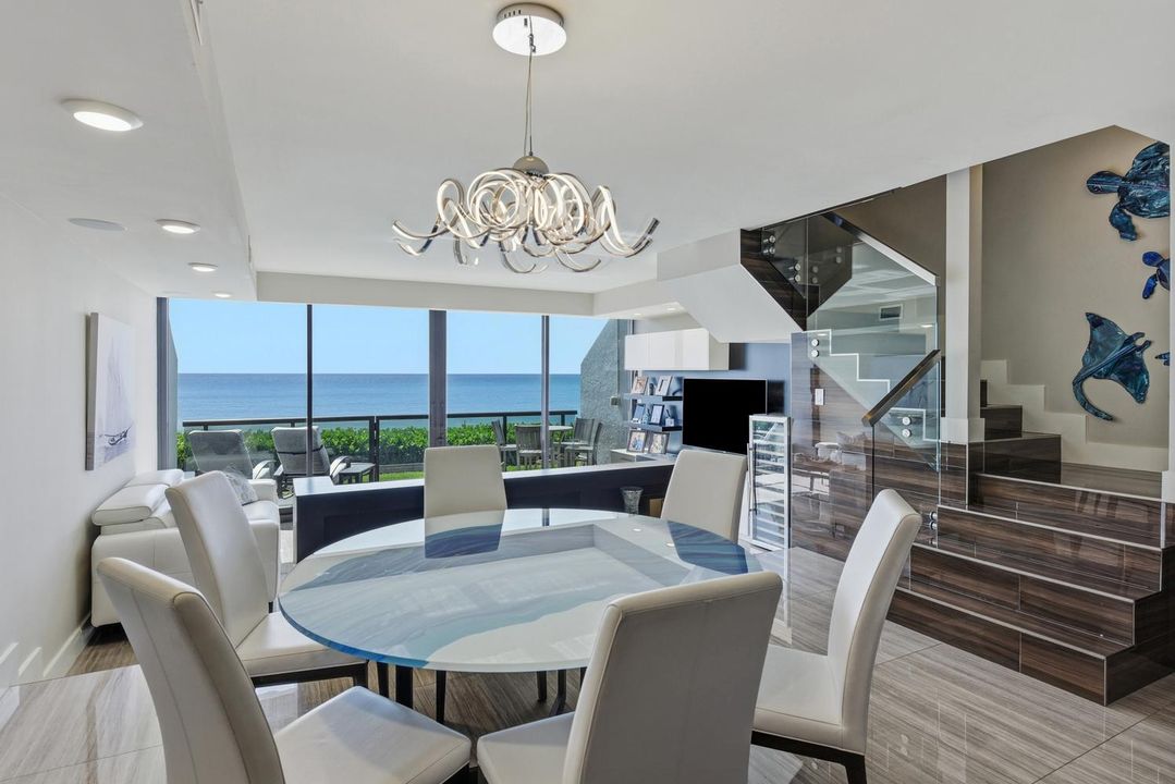 Sliding Doors Open to Ocean