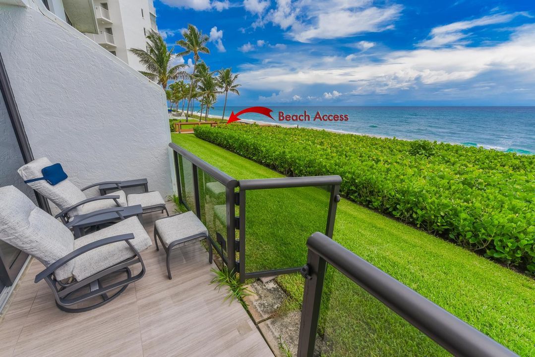 private patio