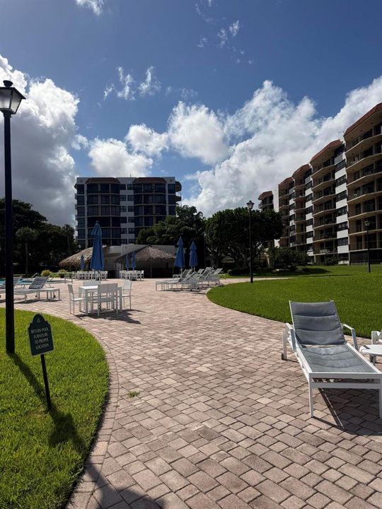 Pool area
