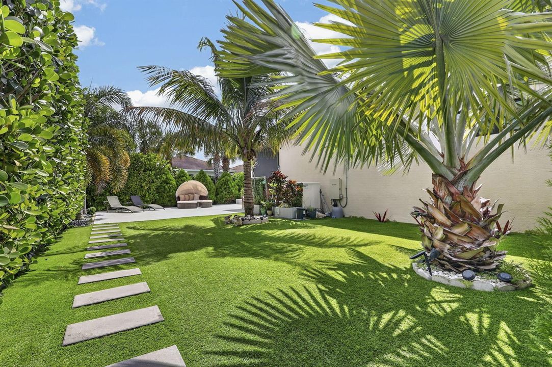 Custom Turf Area