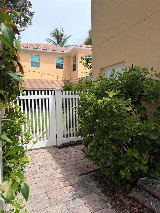 Walkway to Unit