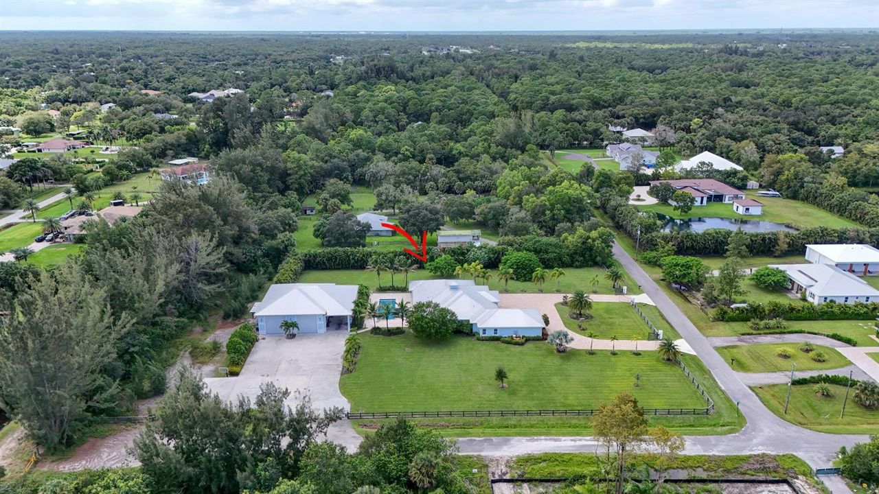aerial view