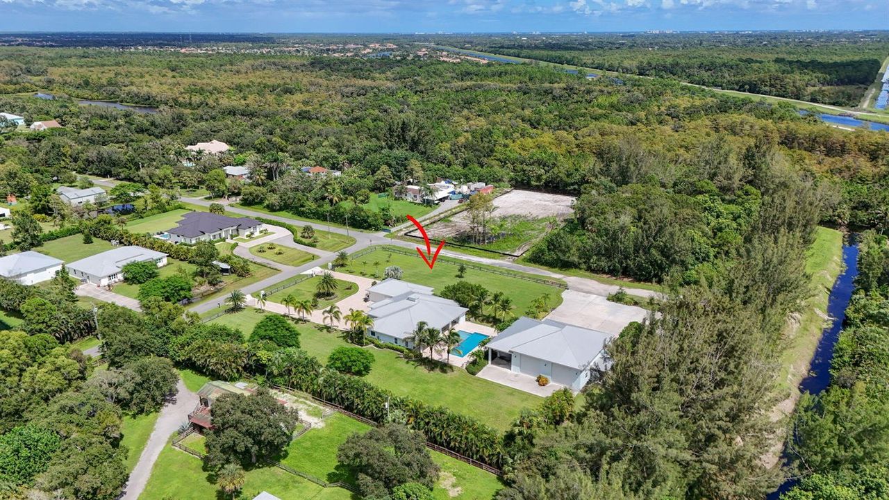 aerial view