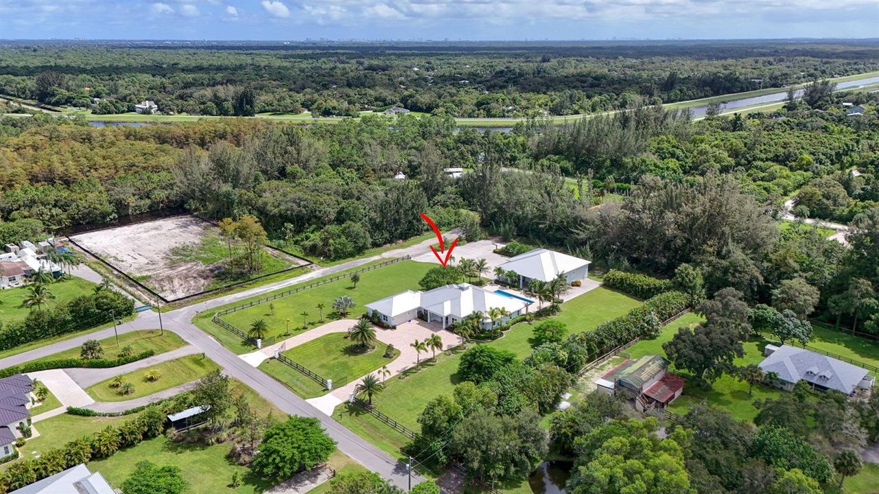aerial view