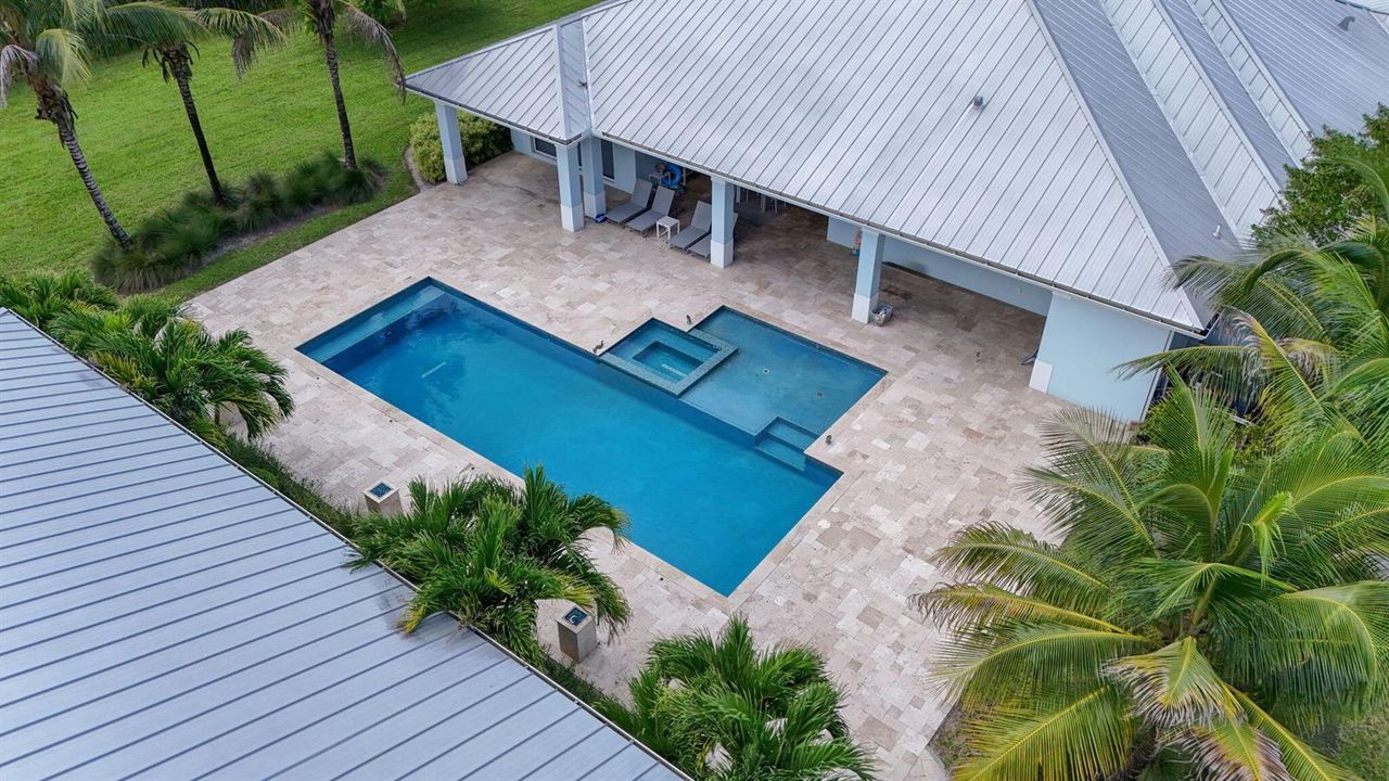 private pool and spa