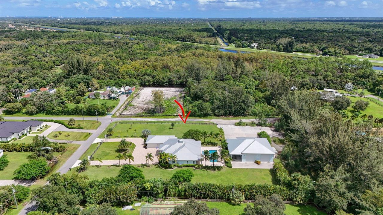 aerial view