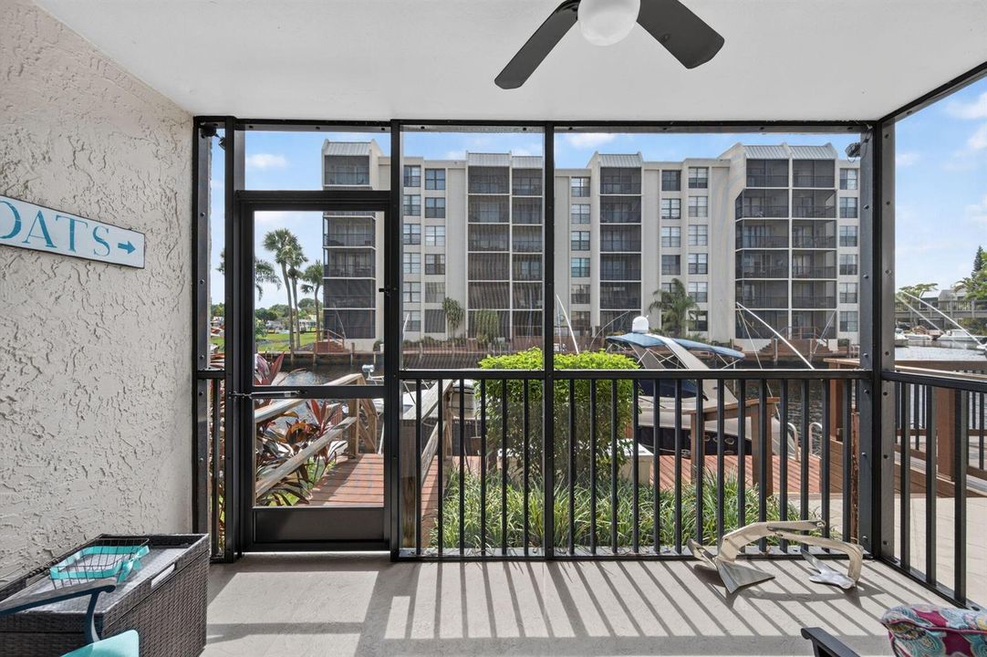 Screened and Covered Patio