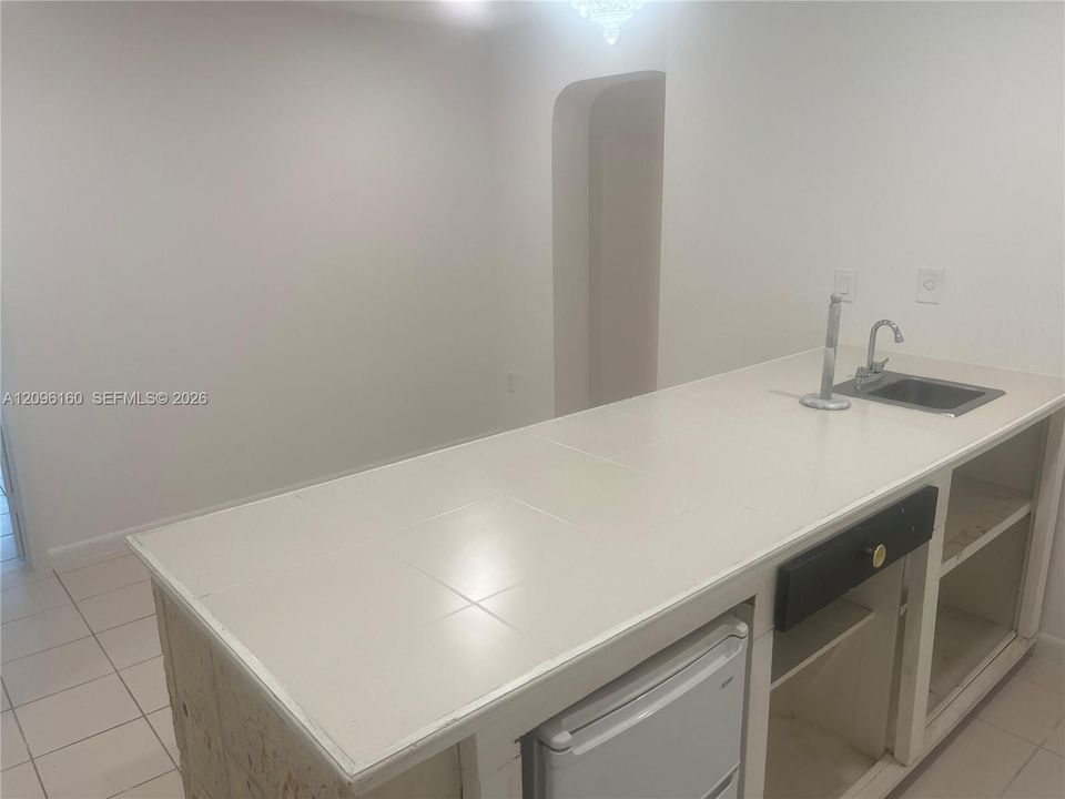 Wet Bar area