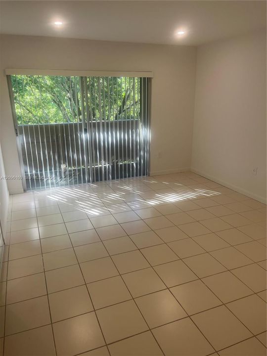 2nd bedroom with private balcony