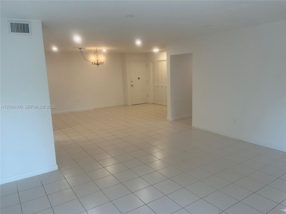 Huge Living Room with Slider to Wrap-Around Balcony
