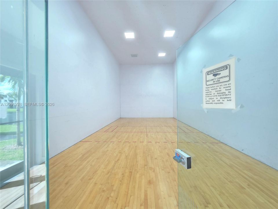 Racquetball Court