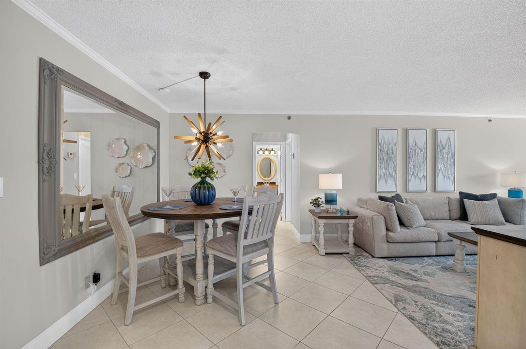 Dining Area & Family Room