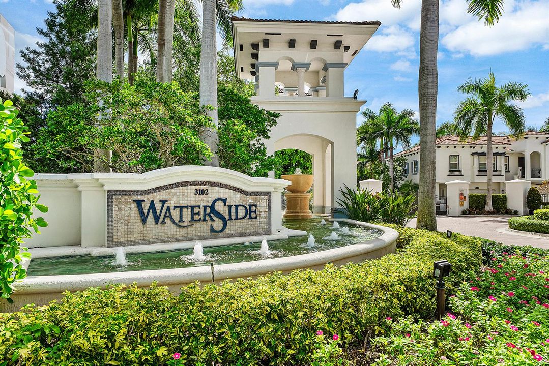 Waterside Gated Entrance