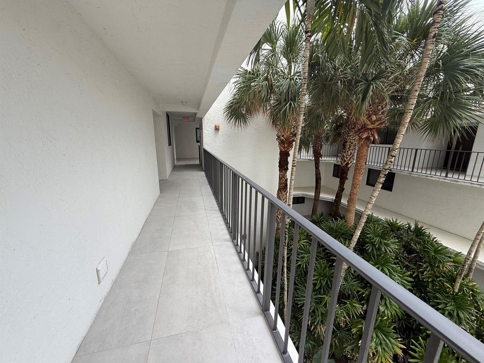 Newly Tiled Catwalk