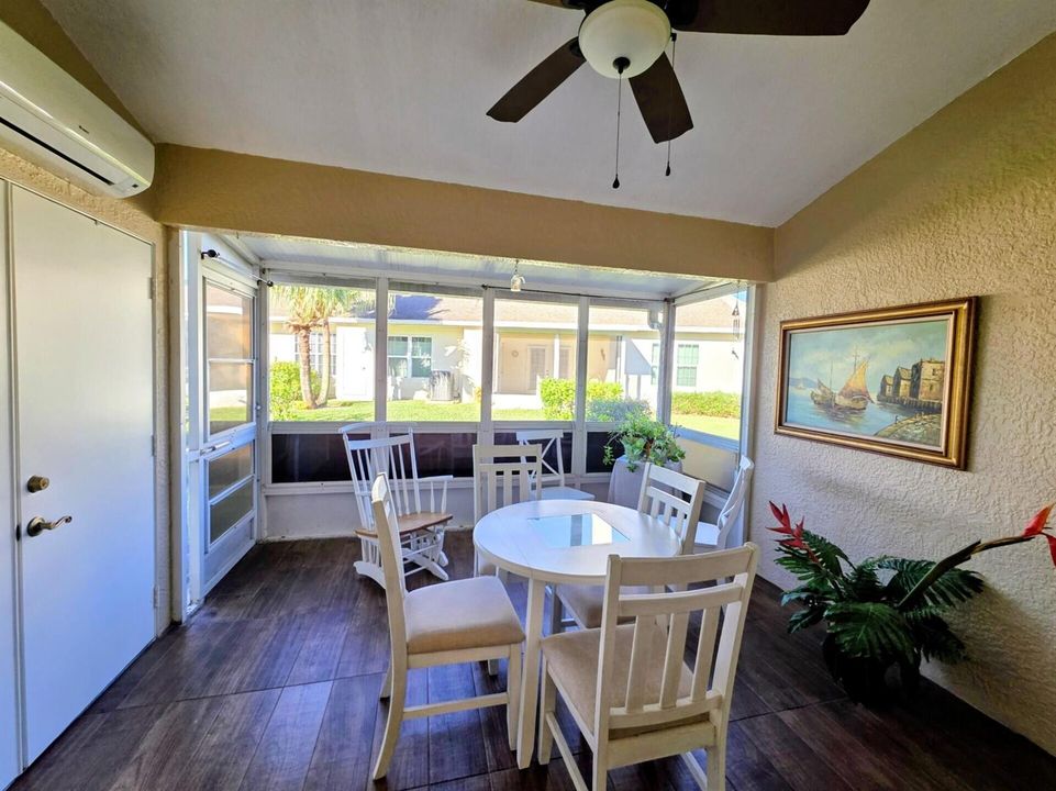 Double Doors Lead to Laundry Rm