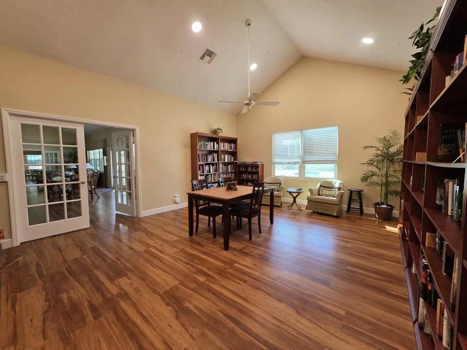 Island Card Room and Library