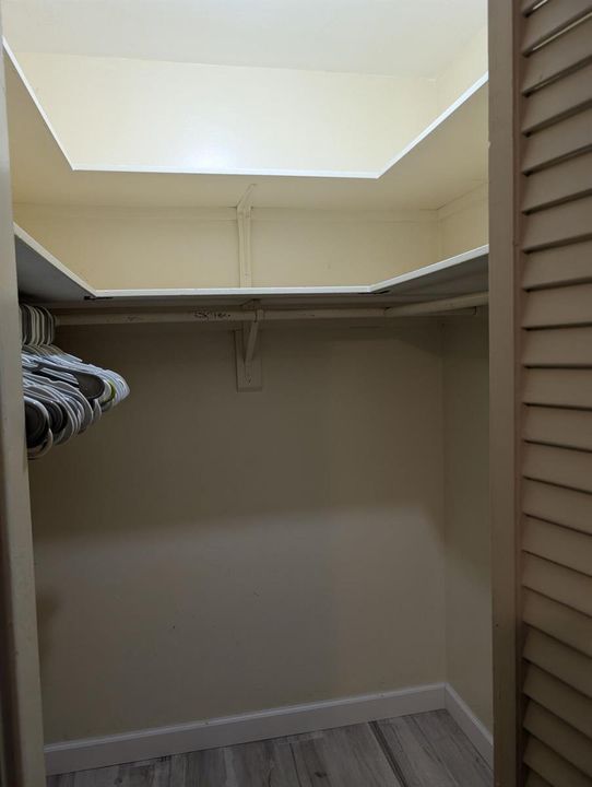 Maria walk in closet