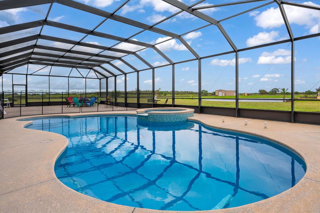 Salt Water Pool and Spa