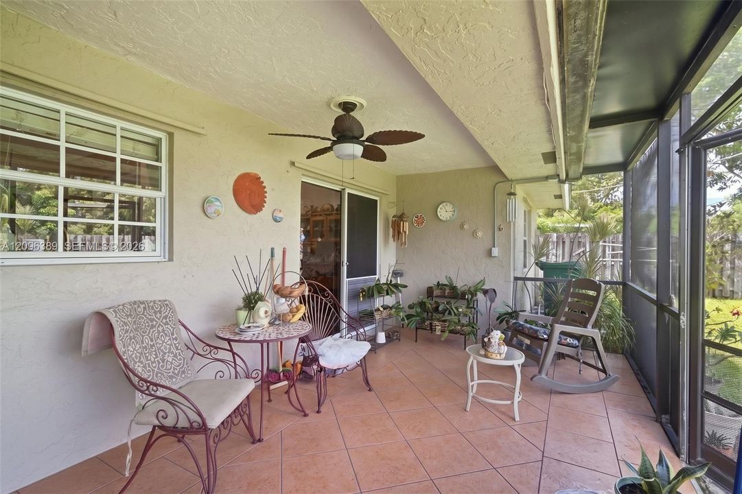 Screened In Patio