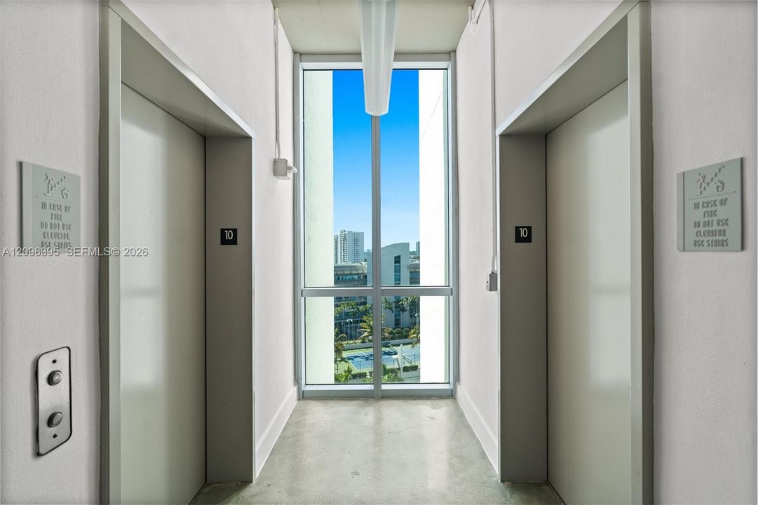 Semi-Private Elevators. Only 4 Units per Floor. No long hallways.