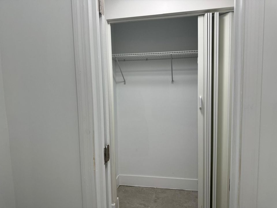 second closet at master bedroom