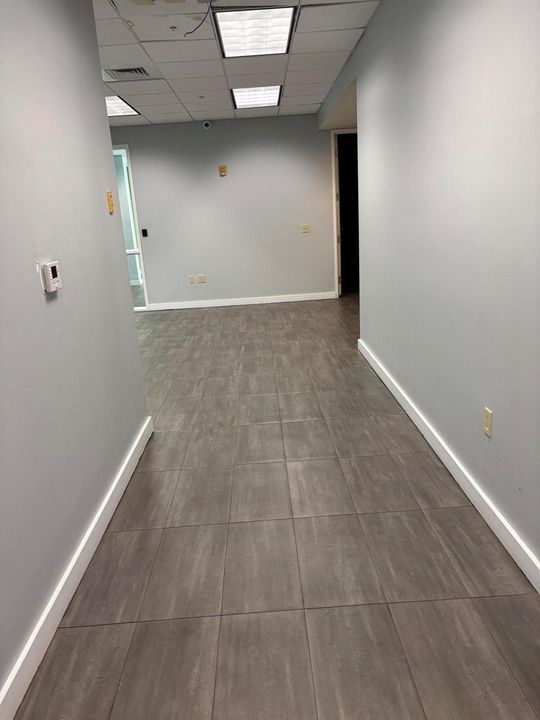 Rear hallway