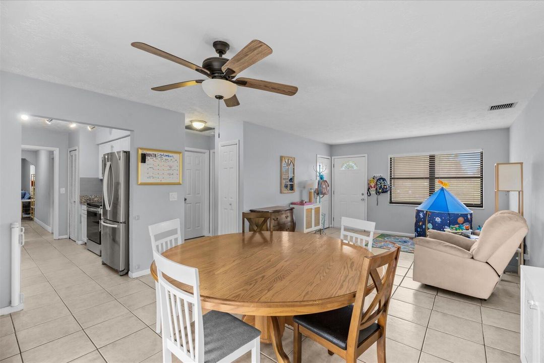 main entry living and dining