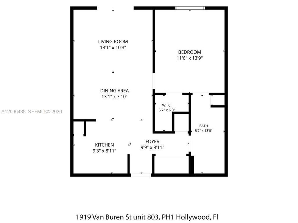 For Rent: $2,500 (1 beds, 1 baths, 736 Square Feet)
