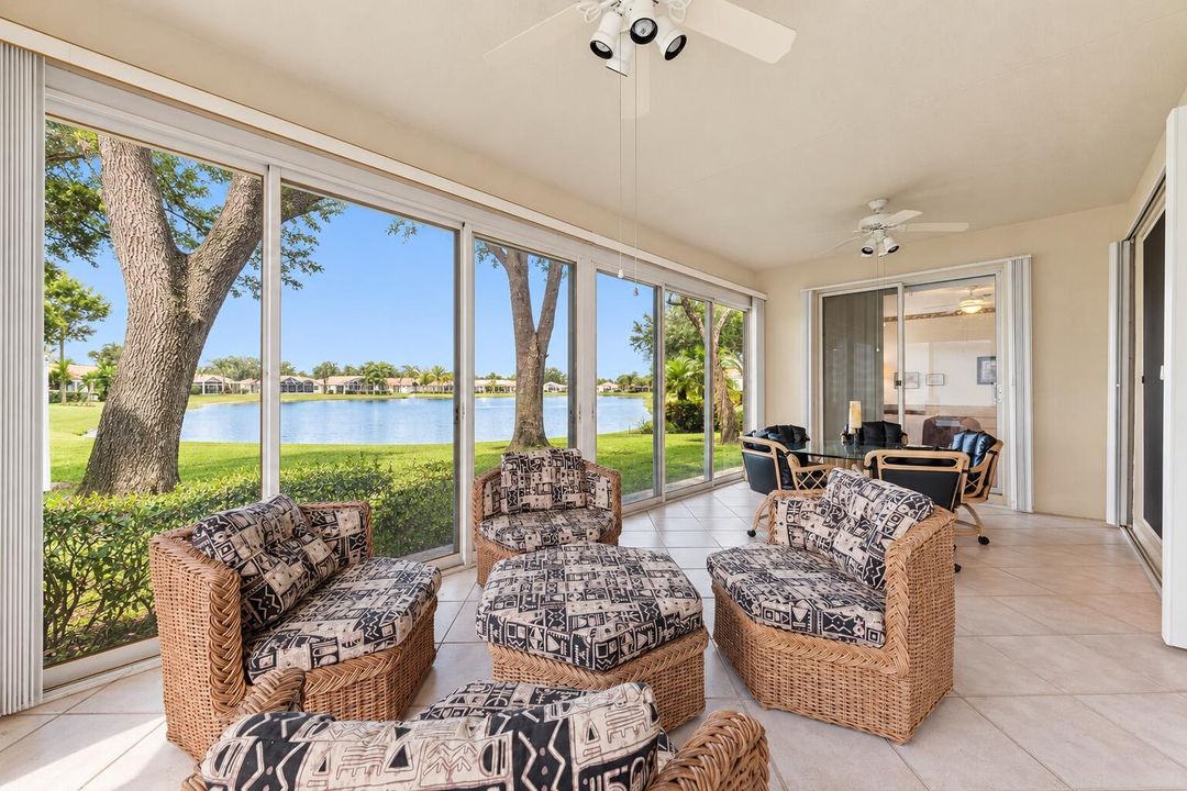 Enclosed Patio w/ Lake View