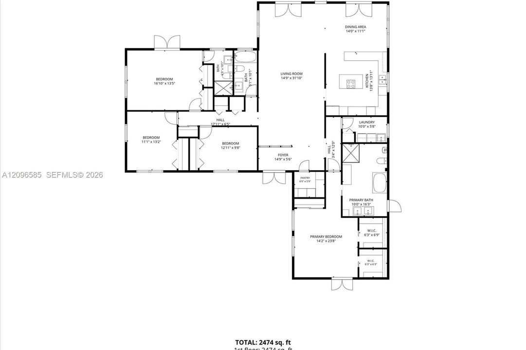 For Sale: $2,799,000 (4 beds, 3 baths, 2460 Square Feet)