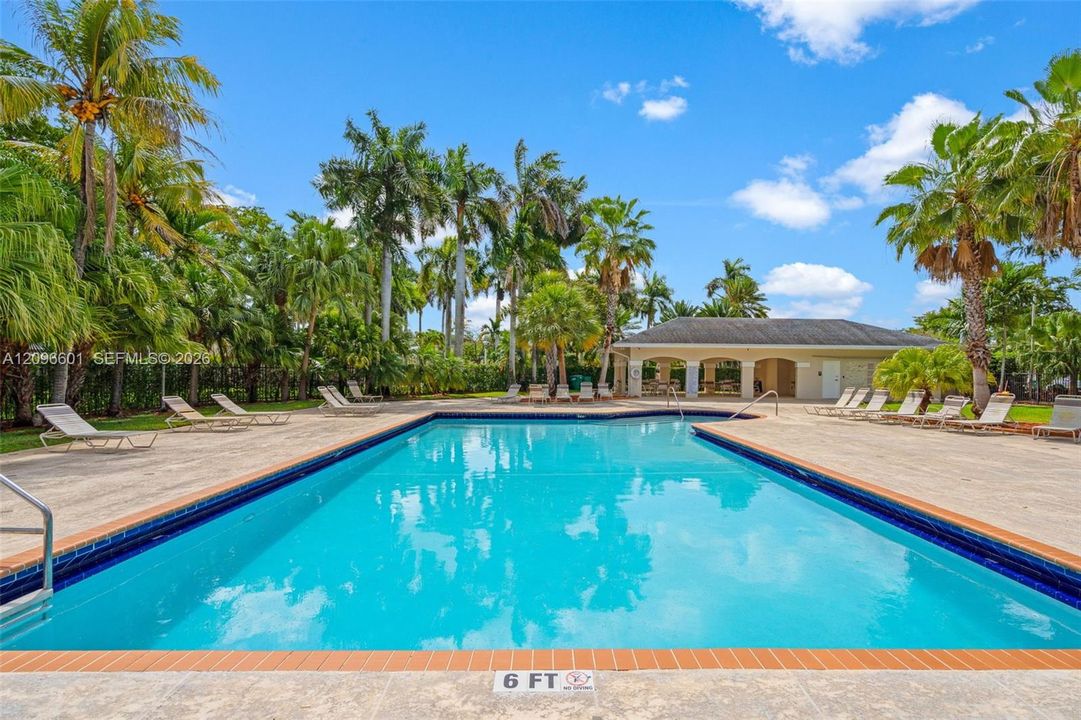 Community Pools Steps from this townhome
